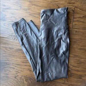 SPANX Faux Leather Leggings - Black